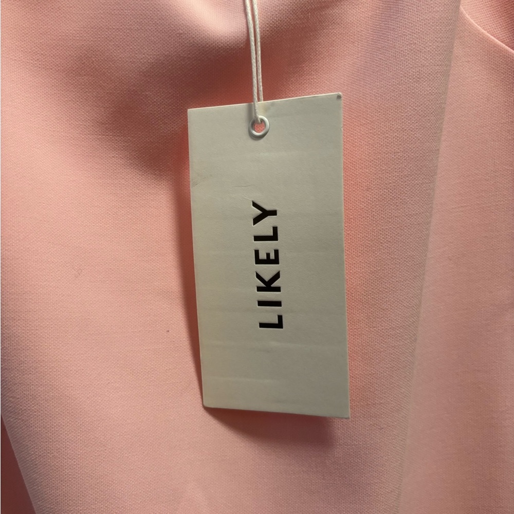 NWT LIKELY PINK DRESS SIZE 2 color LIGHT PINK (rosh) - Picture 7 of 8